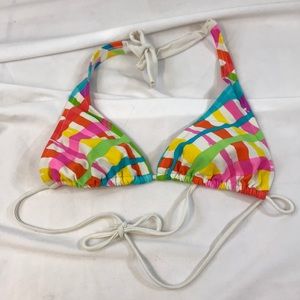 Aéropostle Halter Style Bikini Top Size Large